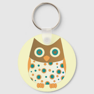 Porte-clés Chouette à oeil bleu