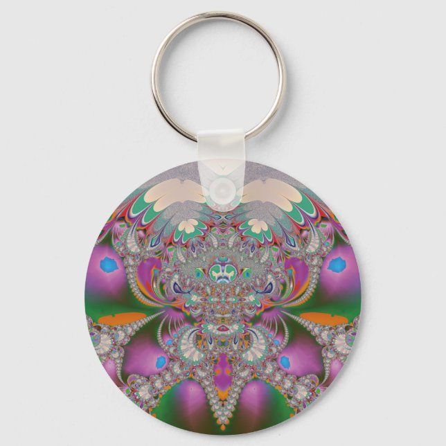 Porte-clés Chouette de printemps (Recto)
