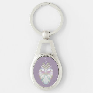 Porte-clés Chouette Oracle Pastel Purple