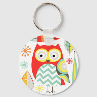 Porte-clés Chouettes modernes