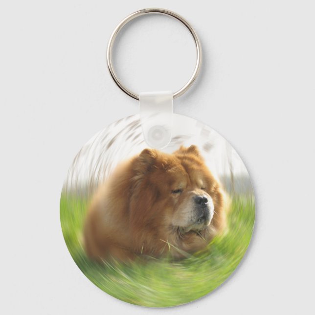 Porte-clés Chow-Chow Hund (Recto)
