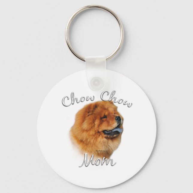 Porte-clés Chow Chow Maman 2 (Recto)