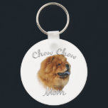 Porte-clés Chow Chow Maman Porte - clé<br><div class="desc">Chow Chow Maman. Vous êtes la mère fière de votre chien. Ce dessin unique de maman chien fait un grand porte - clé Chow Chow pour les mères de chien.</div>