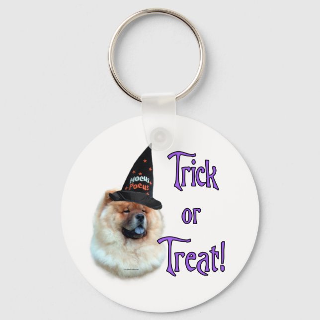 Porte-clés Chow Chow Trick (Recto)