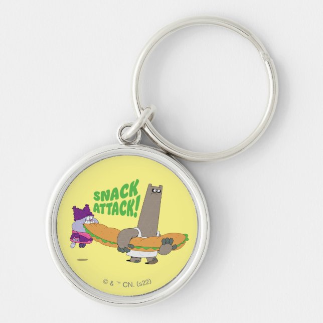 Porte-clés Chowder et Shnitzel (Devant)