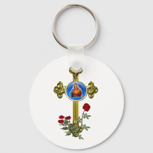 Porte-clés chrétien, religieux, art, "art numérique", inspira