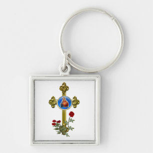 Porte-clés chrétien, religieux, art, "art numérique", inspira