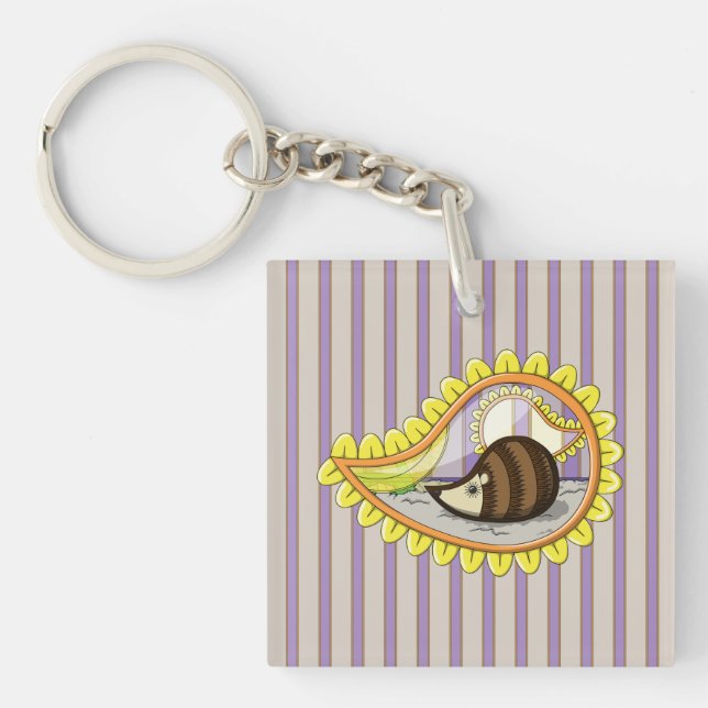 Porte-clés Chrissy le Porte - clé acrylique du hérisson (Devant)