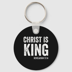 Porte-clés Christ est Roi Révélation 17_14 Christ chrétien I