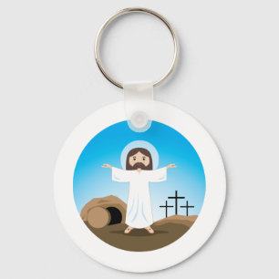 Porte-clés Christ ressuscité