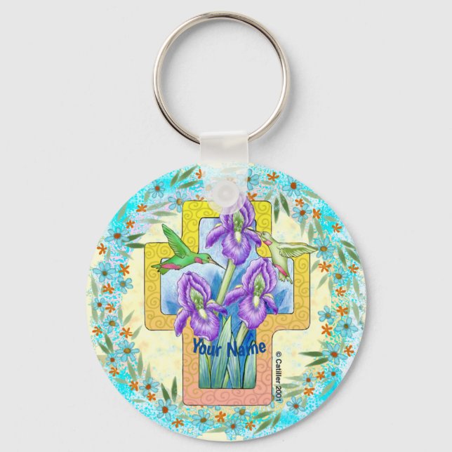 Porte-clés Christian Iris Cross porte - clé (Recto)