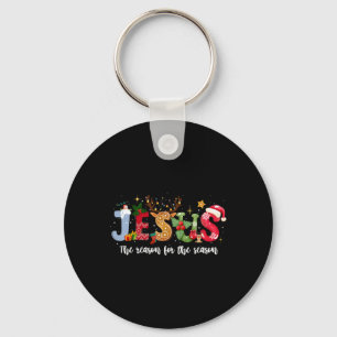 Porte-clés Christian Jesus La Raison Noël Fête Saison Chr