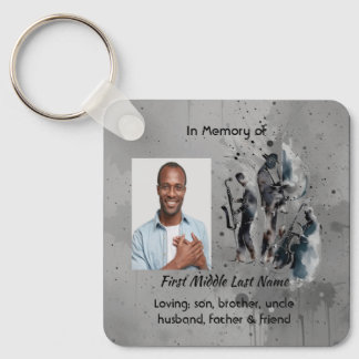 Porte-clés Christian Memorial Keepsake Music Jazz Band