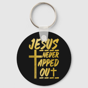 Porte-clés Christian Wrestling Mma Lutteur Jésus N'a Jamais A