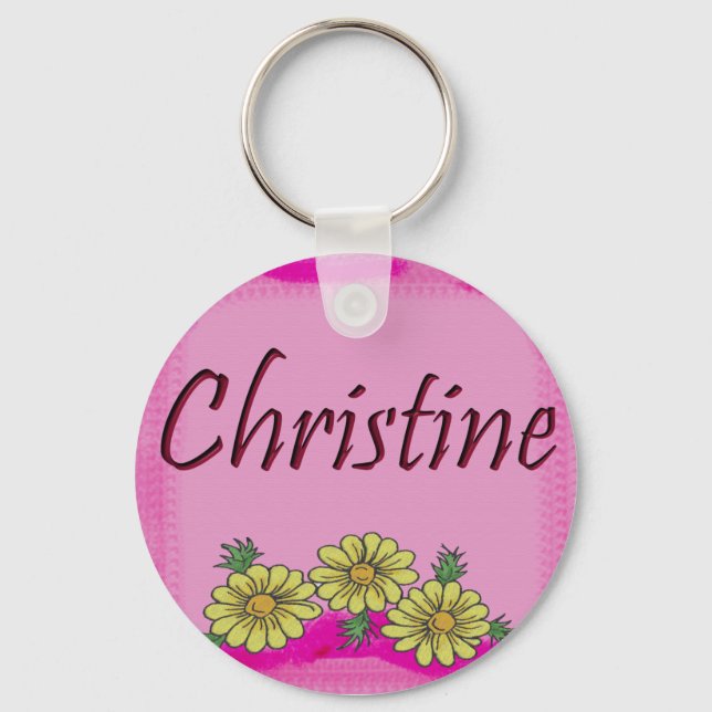 Porte-clés Christine Daisy Porte - clé (Recto)