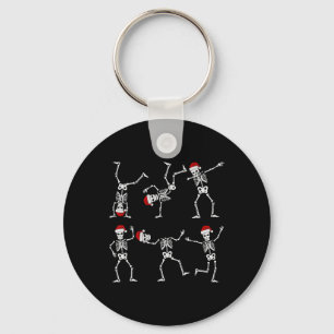 Porte-clés Christmas Boys Kids Toddler Danser Skeleton Casque
