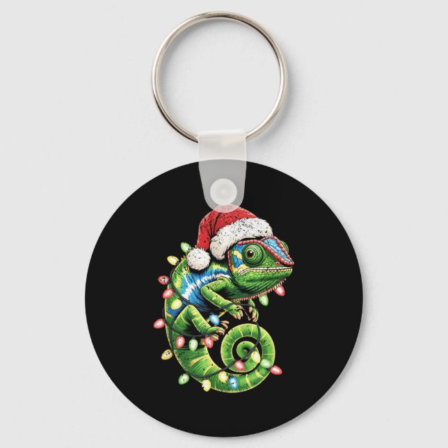 Porte-clés Christmas Chameleon Toddler Kids Boys Christmas Xm (Recto)