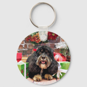 Porte-clés Christmas - Cockapoo - Sadie