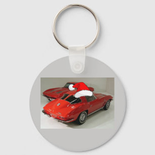 Porte-clés Christmas Corvettes/All I want for Christmas