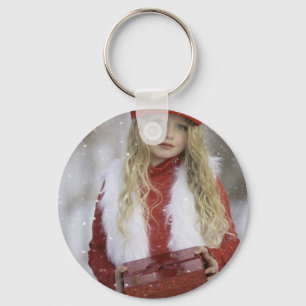 Porte-clés Christmas Girl