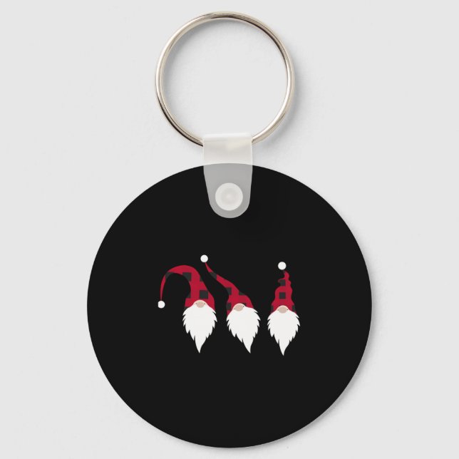 Porte-clés Christmas Gnomes (Recto)