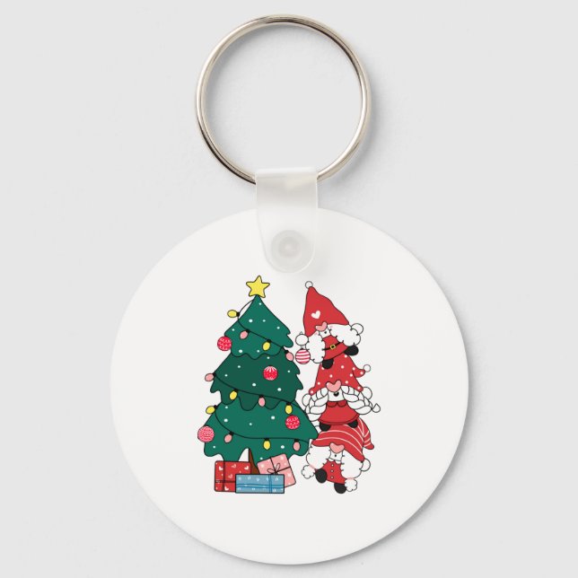 Porte-clés Christmas Gnomes Toddler  (Recto)