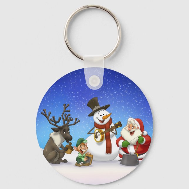 Porte-clés Christmas Jug Band Porte - clé (Recto)