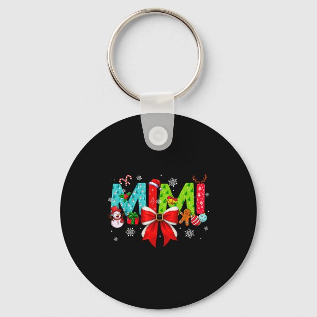 Porte-clés Christmas Mimi Coquette Bow Mimi Christmas  (Recto)