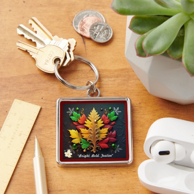 Porte-clés "Christmas Nature Bliss" (Bureau)