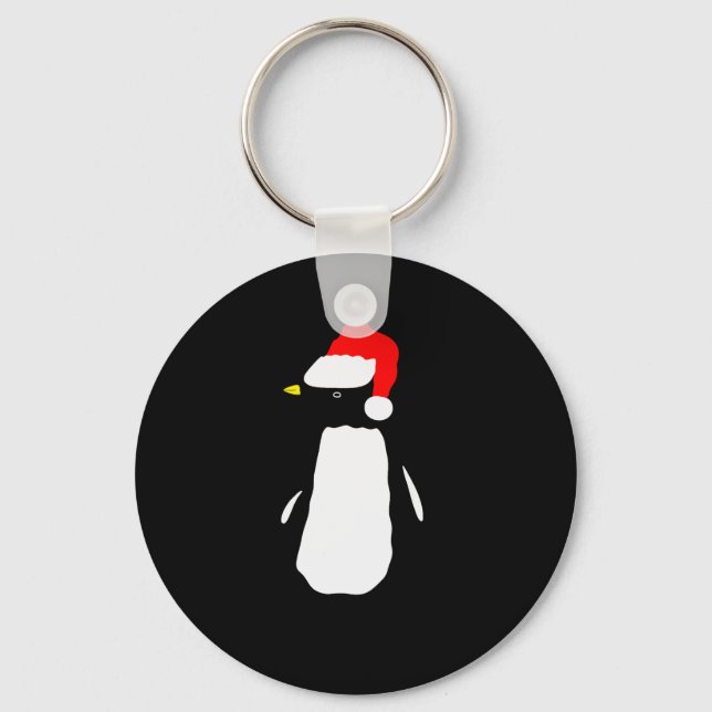 Porte-clés Christmas Penguin Pajamas Shirt  (Recto)