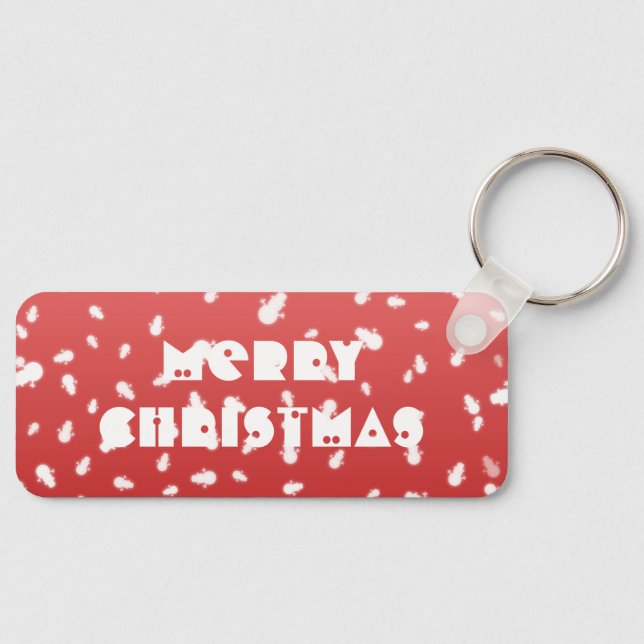 Porte-clés Christmas Snowman (Recto)