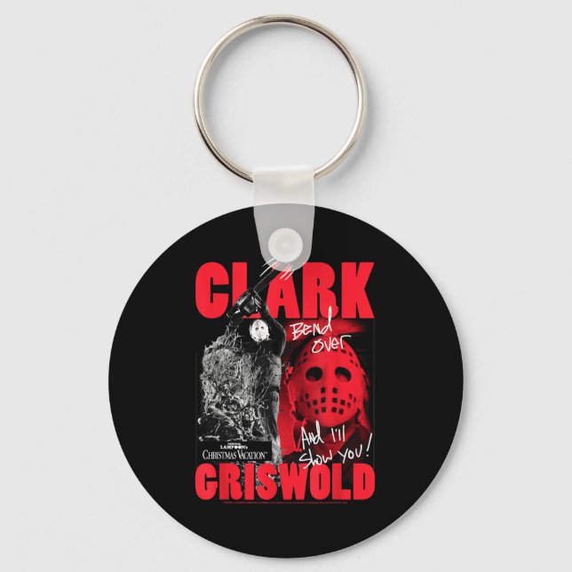 Porte-clés Christmas Vacation Clark Griswold Hockey Mask Holi (Recto)