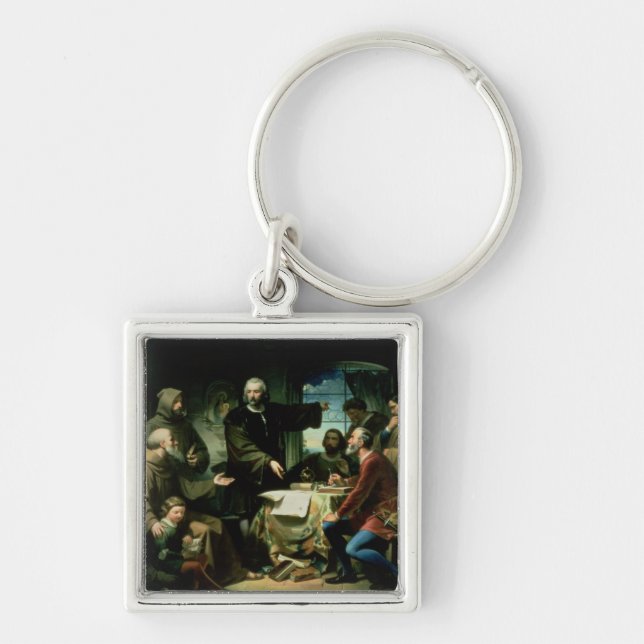 Porte-clés Christophe Colomb dans le monastère de la La (Devant)