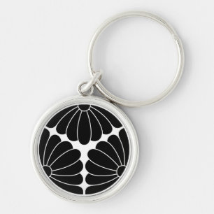 Porte-clés Chrysanthèmes trisectionnés