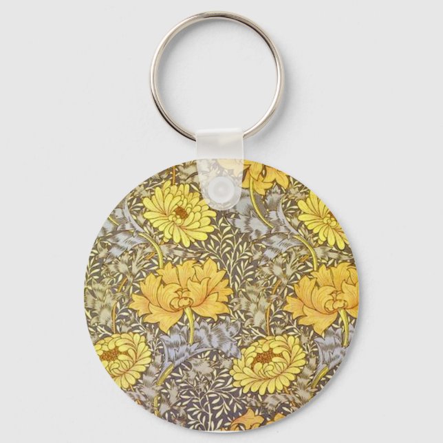 Porte-clés chrysanthemum par William Morris (Recto)