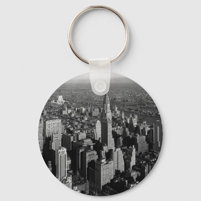 Porte-clés Chrysler Building New York Manhattan (Recto)
