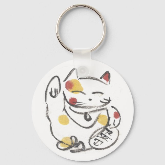 Porte-clés Chubby Maneki Neko Porte - clé (Recto)