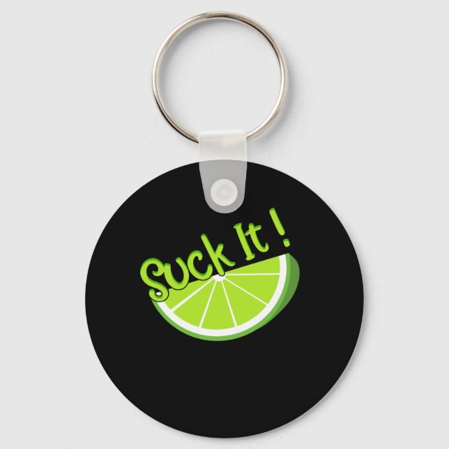 Porte-clés Chuck It Mexicain Green Lime Slice Lemon Love (Recto)