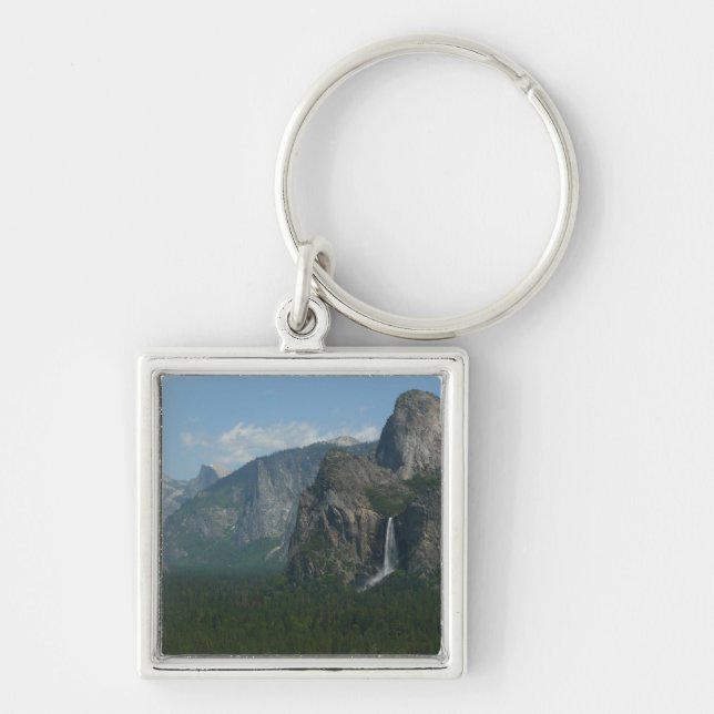 Porte-clés Chute de Bridalveil et Half Dome à Yosemite (Devant)