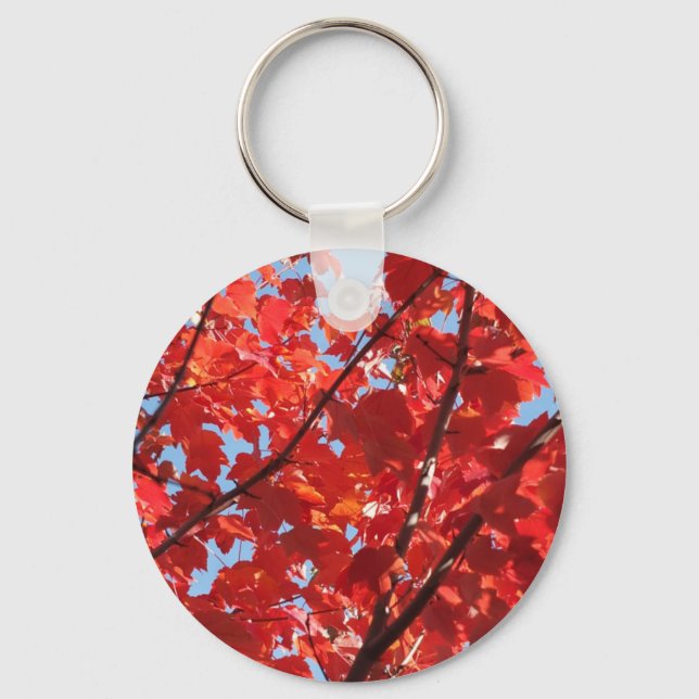 Porte-clés Chute rouge (Recto)