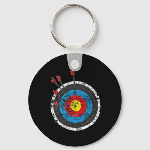 Porte-clés Cible de tir à l'arc - Archer Bowman Bow Bowhunt