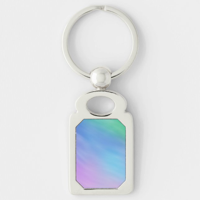 Porte-clés Ciel Arc-en-ciel Féminin Douce (Devant)