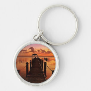 Porte-clés Ciel de coucher du soleil