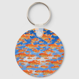 Porte-clés Ciel de poisson d'or