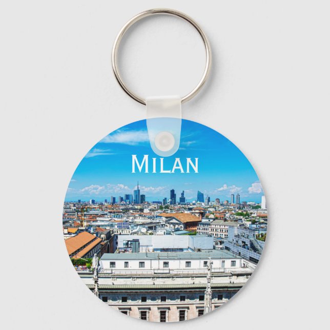 Porte-clés Ciel Milan en Italie (Recto)