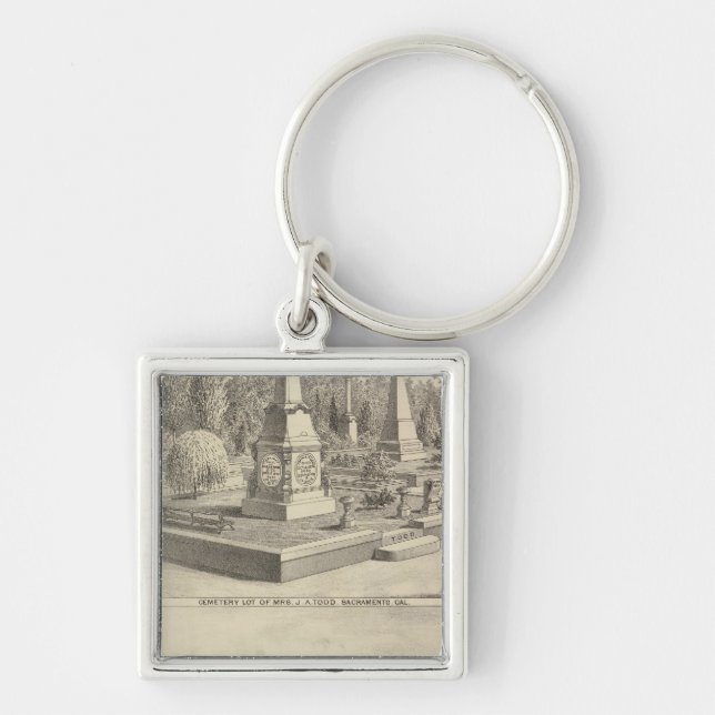 Porte-clés Cimetière Sacto, res Woodland (Devant)