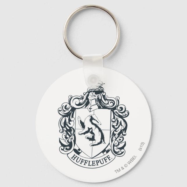 Porte-clés Cimier de Hufflepuff (Recto)