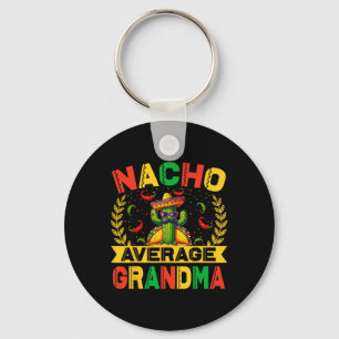 Porte-clés Cinco De Mayo Drôle Nacho Grand-mère Moyenne Cinco