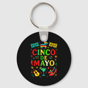 Porte-clés Cinco de mayo - fête party mexicain célébrer