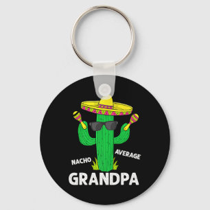 Porte-clés Cinco De Mayo Funny Nacho Moyenne Grandpa Sombrero